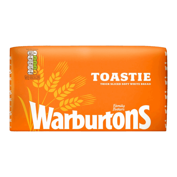 Warburtons Toastie Thick Sliced White Bread